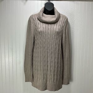 LOFT Long Cowl Neck Sweater